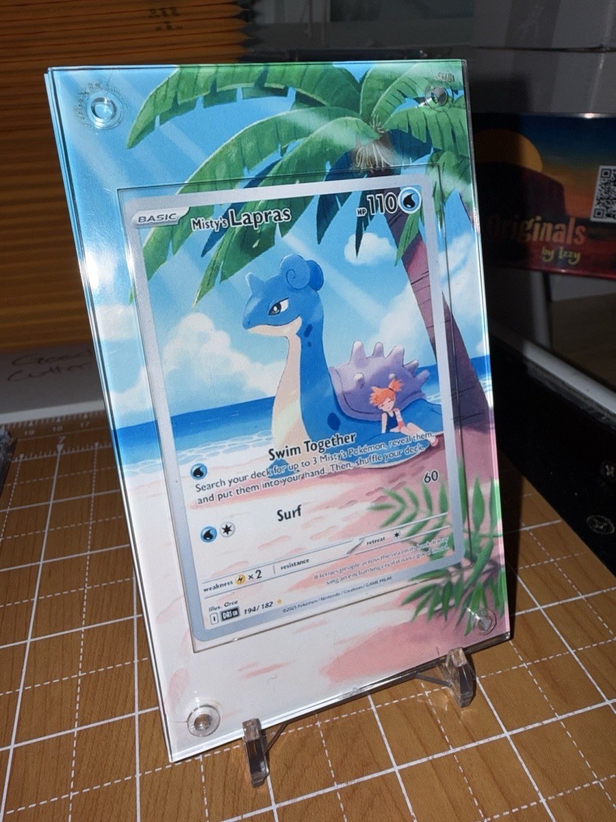 Misty's Lapras 194/182 Sv10: Destined Rivals Pokémon Extended Art