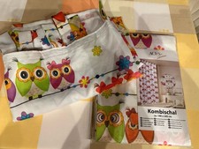 Tolle Kindervorhänge / Gardinen mit Schlaufen Eule