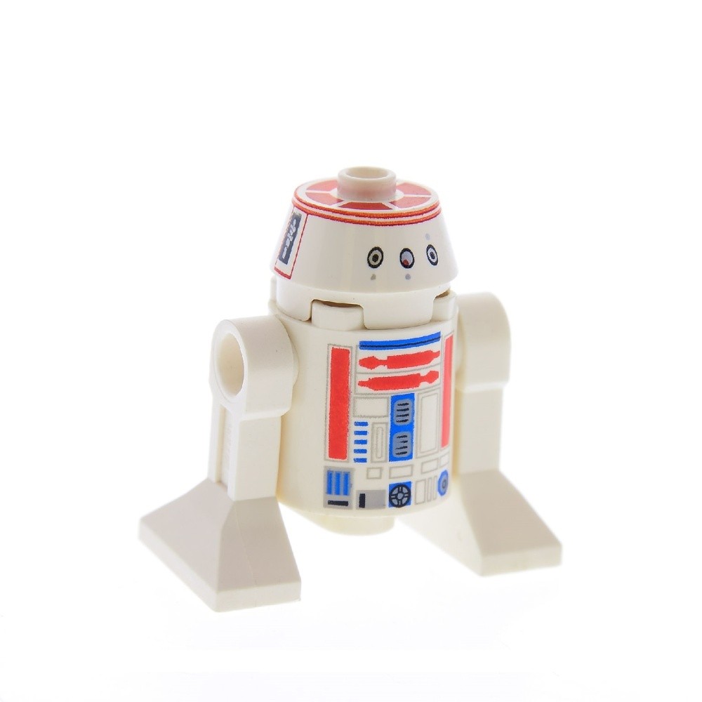 1X Lego Minifigure Star Wars Droid R5-D8 / R5-D4 White Red 75059 9493 SW0373