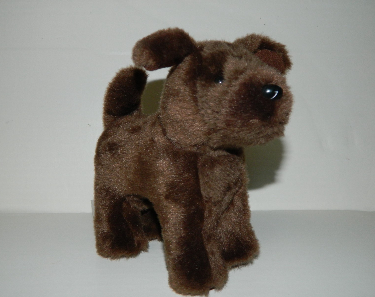 2014 American Girl Doll Brown Chocolate Chip Lab Puppy Dog Hard Body Plush Doll