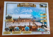 Rompecabezas London History Scratch Off Reveal 500 piezas gran regalo nuevo sellado