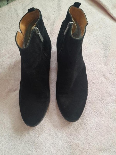 Women Marc O'Polo Boots Black Suede 38