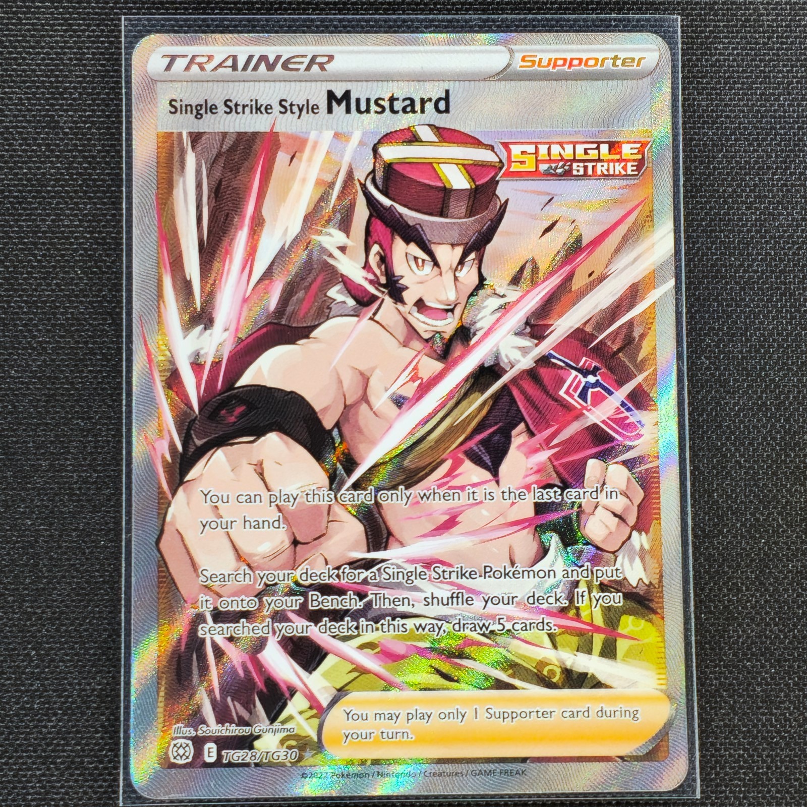 Single Strike Style Mustard - TG28/TG30 - Brilliant Stars Trainer Gallery - NM/M