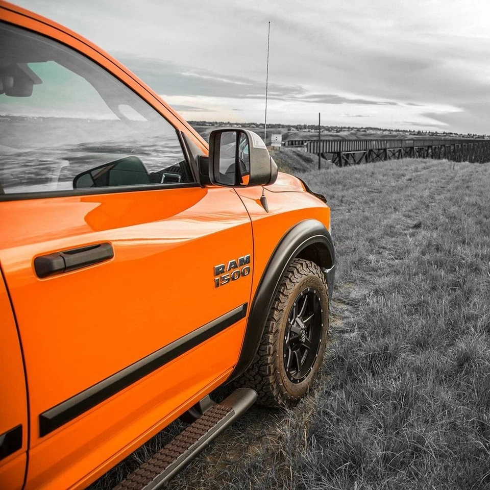 For Dodge Ram 2500 2002-2009 EGR Rugged Black Front & Rear Fender Flares Foto 4 de 4