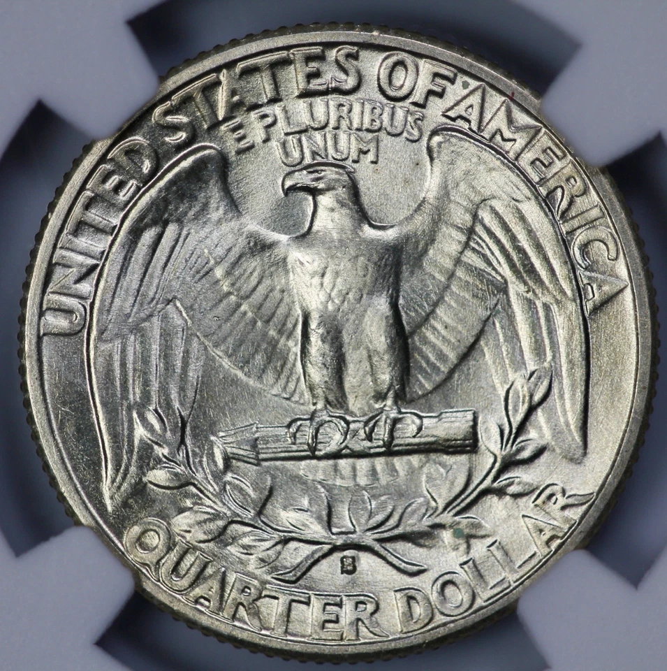 1935-S Washington 25c Quarter NGC MS 66* CAC Approved Proof Like Obverse - Image 3 of 4