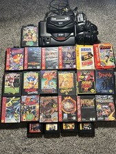 sega genesis 32x console Lot With Games