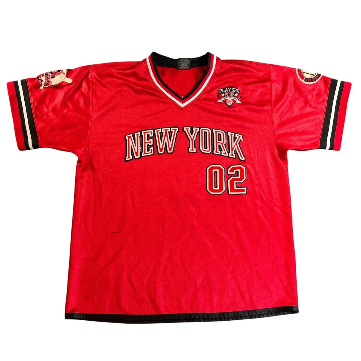 Stradivarius - STR 18 - T-shirt style maillot de baseball - Rouge