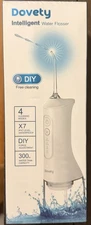 Cordless IntelligentWater Flosser with 4 Cleaning Modes, 4 Nozzles, 300ml Tank
