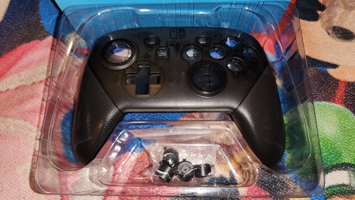 Authentic OEM Black Shell For Nintendo Switch Pro Controller Replacement Shell - Picture 2 of 3