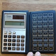 Calcolatrice scientifica vintage Casio potenza C FX-451M made in Japan 