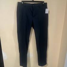 Amazon Essentials Pants 35X34 Slim-Fit Wrinkle-Resistant Stretch NWT …#475