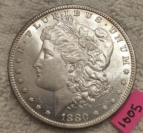 🔥VIDEO 👀🔥1880-S MORGAN NEAR FLAWLESS GEM BU+ Nice Semi-PL! Beautiful GEM!