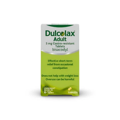 DULCOLAX 5MG GASTRO RESISTANT TABLETS 20 TABLETS