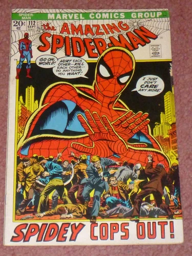 AMAZING SPIDER-MAN #112  (Marvel, 1972, FN)