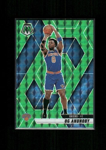 2024-25 Panini Mosaic Prizm Green OG Anunoby #123 Knicks (JM)