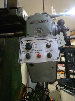Genuine OEM 6F Bridgeport table power feed unit - Series 1
