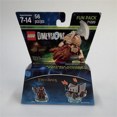 LEGO Gimli 3 in 1 Build Dimensions Lord of the Rings Fun Pack 71220 Character