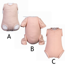 Cloth Body for Reborn Baby Dolls Kit DIY Repair Full Limbs 3/4 Limbs Supply Gift