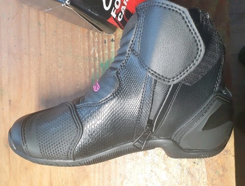 Alpinestars Stella Ladies Women SMX1 R FUSIA Short Riding Motorcycle Boots 5 - Picture 5 of 12