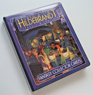 Comic Images Greg & Tim Hildebrandt w/ Binder + 6 Card Sheet + Hildebrandts I+II
