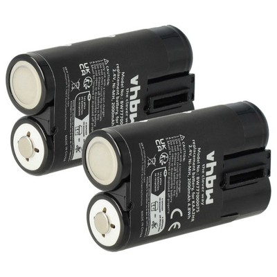 2x Akku für Kodak EasyShare C743 C813 C875 CD43 CD40 CD875 CD33 2000mAh 2,4V