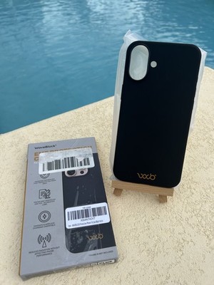  EMF Protection iPhone Case, Radiation Blocker Cell Iphone 15Plus Black OPEN BOX