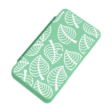 Game Case Storage Compact with Hard Shell with 48 Green