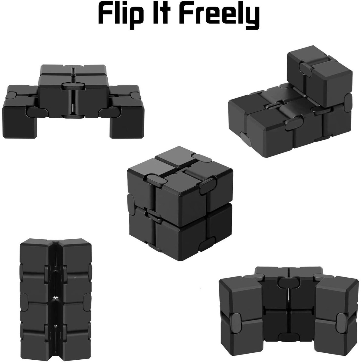 Funxim Infinity Cube Fidget Toy, EDC Fidgeting Game for Kids and Adults