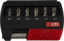 KRINO - Insert Set Mod. Essential 7 Piece Steel Screwdriver