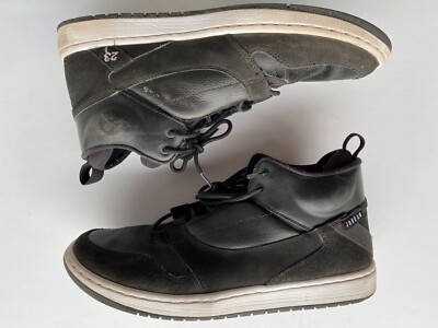 Nike Air Jordan Fadeaway Shoes Men's Black Lace Up Jordan