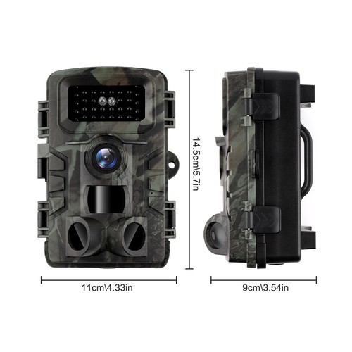 58MP Wildlife Trail Camera 1080P HD Game Night Vision Outdoor Motion Hunting Cam - Picture 10 of 36