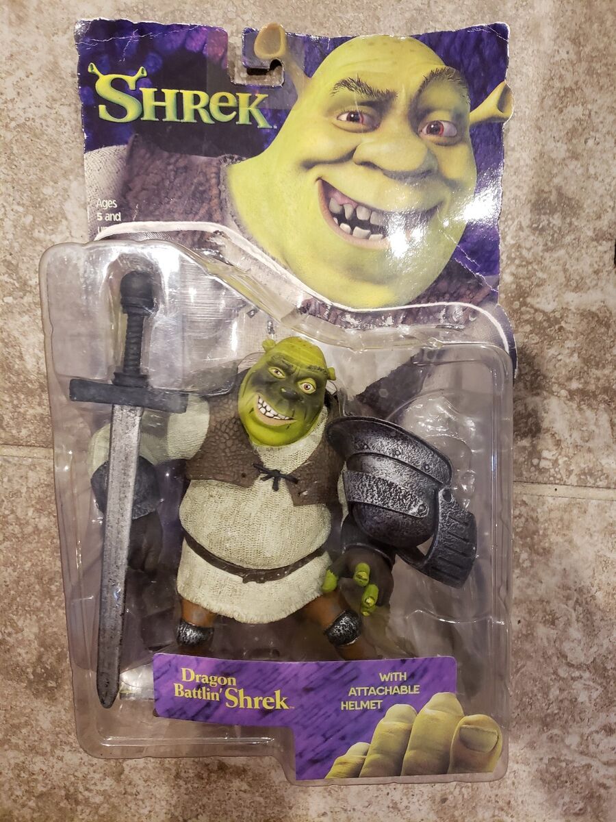 Shrek Dragon Battlin' Shrek フィギュア Shrek Dragon Battlin' Shrek Figure with Helmet McFarlane