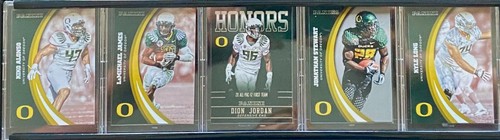 OREGON "DUCKS" Collector Card Wall Display — 20 Seperate Cards + Bonus Card Box - Picture 3 of 6