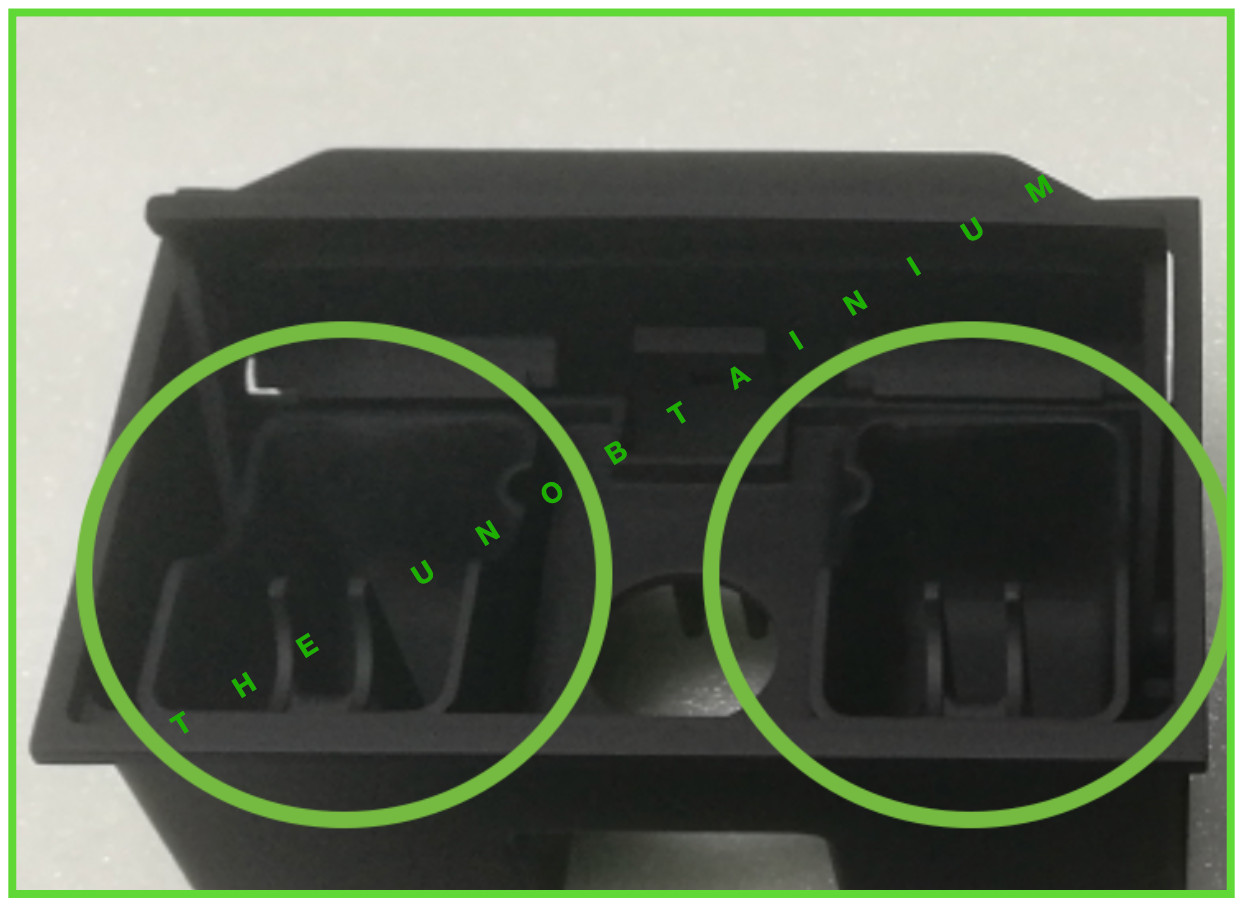 FITS/FOR FERRARI 348 ASHTRAY INSERTS (2) PART# 64735500