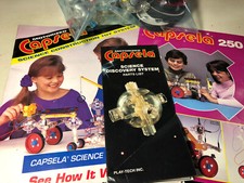 Capsela Construction Toys Science Discovery Parts Lot Various Accessories/Parts