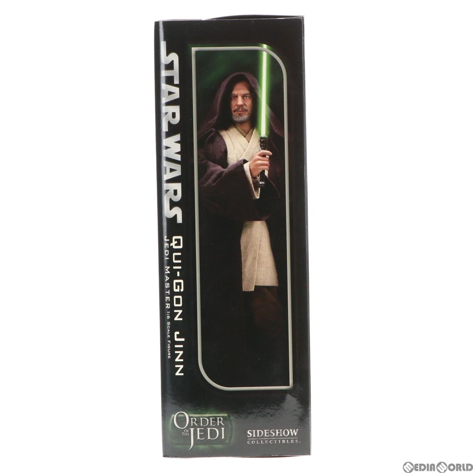 Sideshow Star Wars Qui-Gon Jinn Jedi Master Order Of The Jedi Б/у Редкая Япония - Изображение 3 из 4