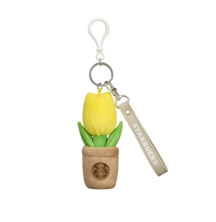 【韓国スタバ】2025春★Flower Market Baby Pot Keychain Starbucks Korea 2025 Flower Market Baby Pot Keychain | eBay