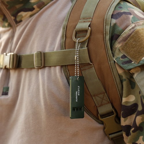Survival Whistle Super Loud Emergency Distress Whistle for Camping, Hiking, Dogs - Imagen 6 de 7