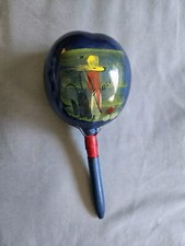 Maracas De Mexico Cozumel Handmade Hand Painted Souvenir Musical Instrument