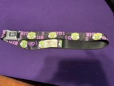 Buckle Down Invader Zim GIR H2 Hummer Seatbelt Adjustable Belt Rare Awesome