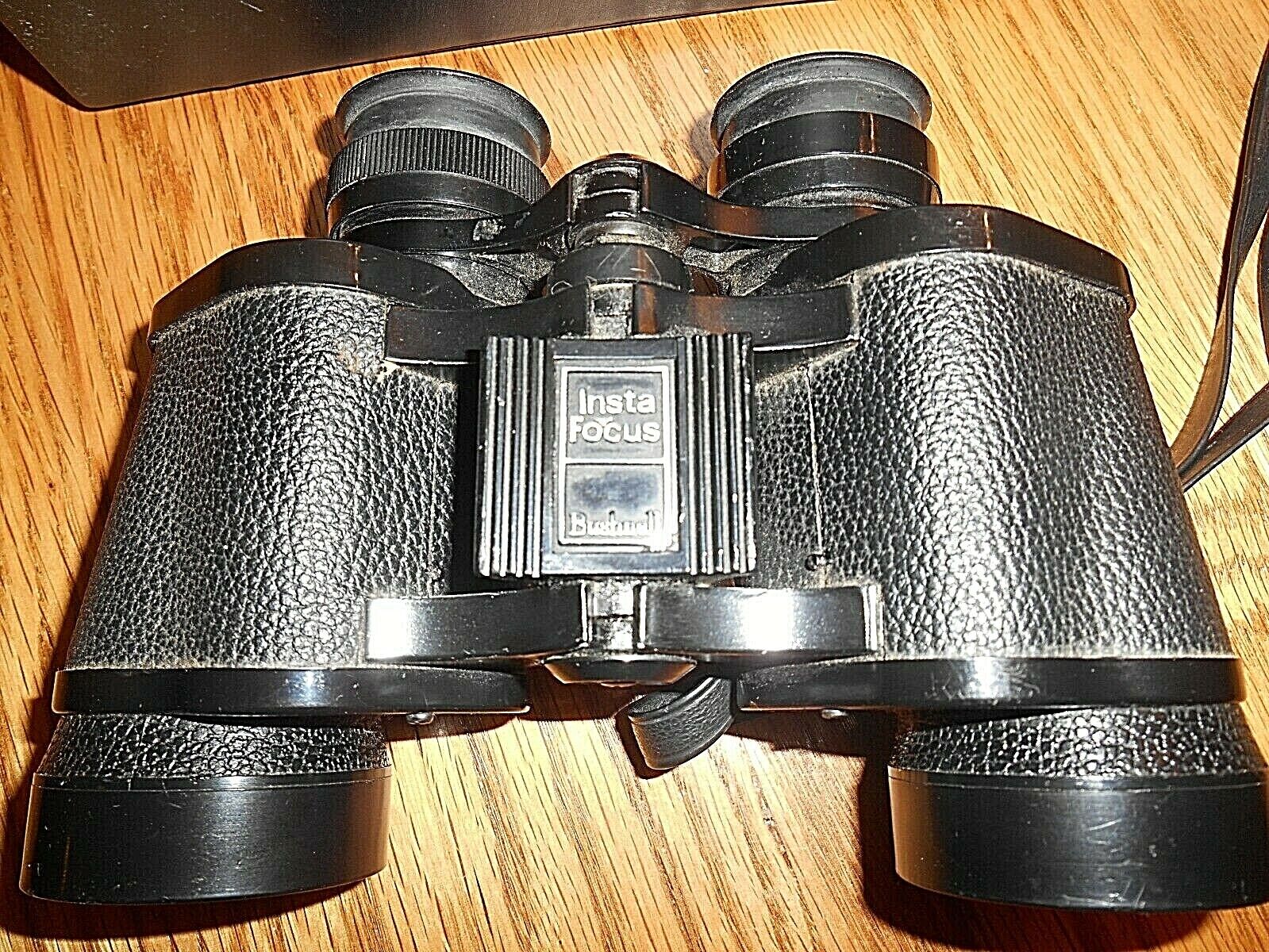 VINTAGE Bushnell Expo INSTA FOCUS Binoculars with Case 7 X 35