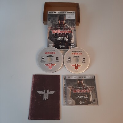 Wolfenstein return to castle platinum edition, small box PC game