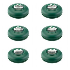  6-Pack Proraso 75mL Shaving Soap In A Bowl Refreshing and Toning Green 400113