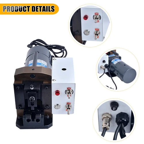 90w Semi-automatic RJ45 Wire Crimping Machine RJ11 RJ12 Cable Crimper 2P-8P - Picture 2 of 6