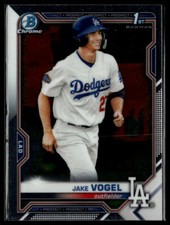 2021 Bowman #BCP-59 Jake Vogel Chrome Prospects