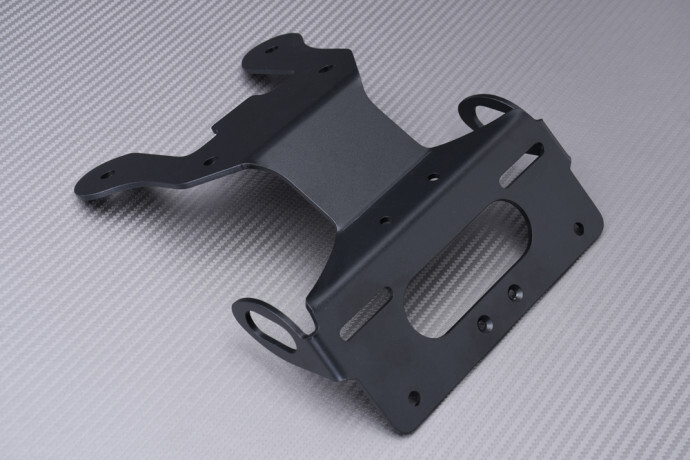 Support de plaque HONDA XL 750 TRANSALP idéal pour le voyage et les sorties trail - 3