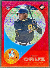 2022 Bowman Chrome Oneil Cruz Ascensions Rookie RED 2/5 Refractor SSP RC Pirates