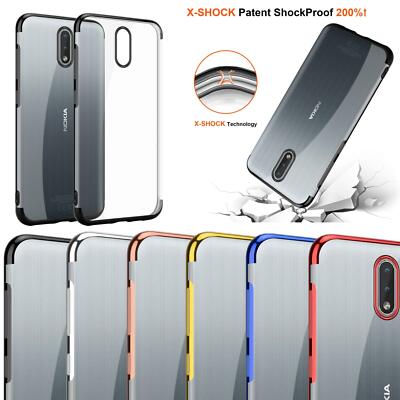 Nokia 2.3 Klare Hülle Slim Silikon Shockproof Transparent Tough Case
