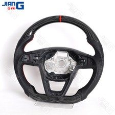 Real Carbon Fiber Sport Steering Wheel for Seat Leon Cupra MK3 2015-2019