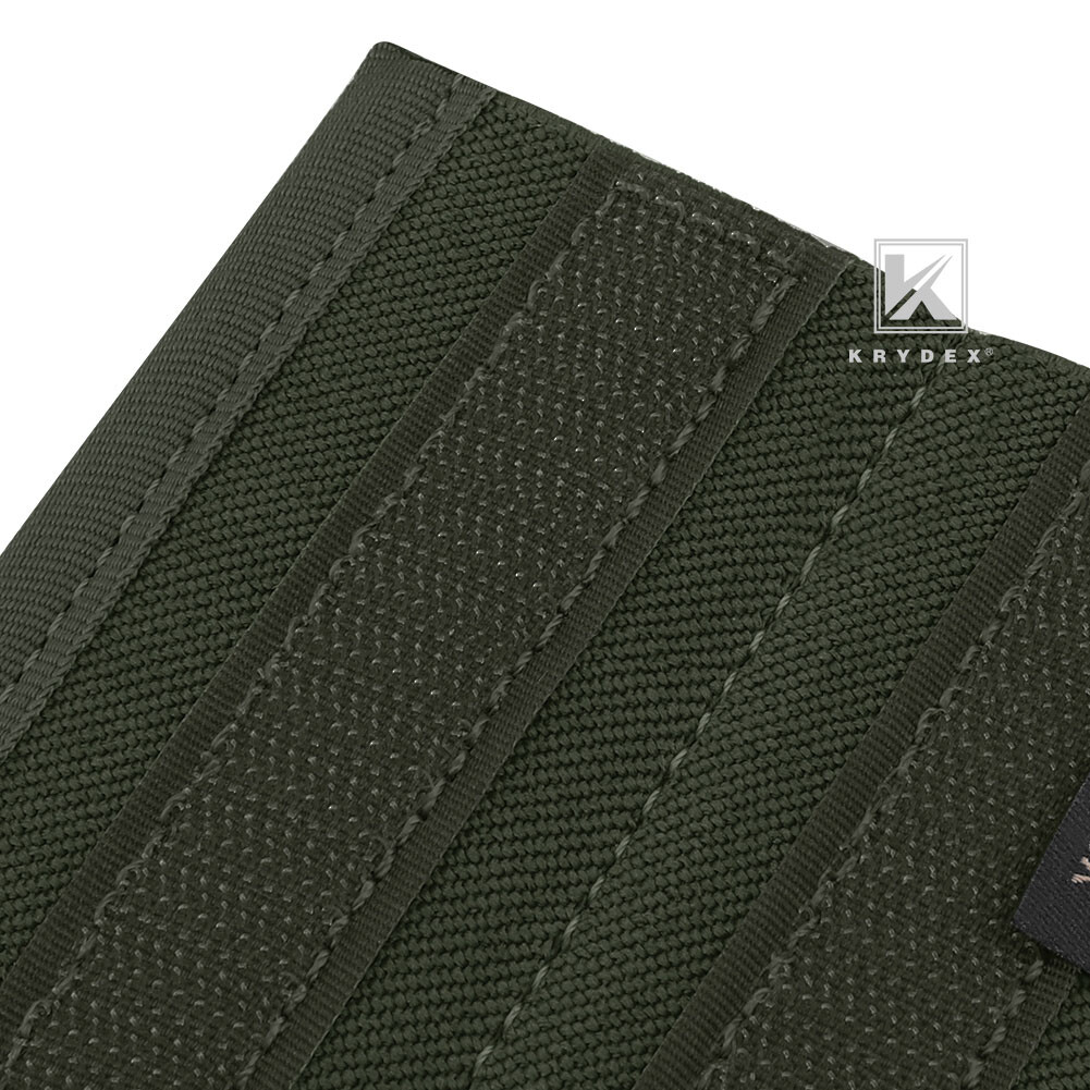 Velcro Chest Rig Accessory Velcro Magazine Pouch KRYDEX Double 9mm Magazine Holder - Elastic Mag ...